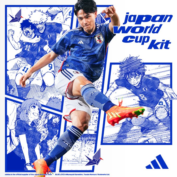 japan world cup kit (アディダス)